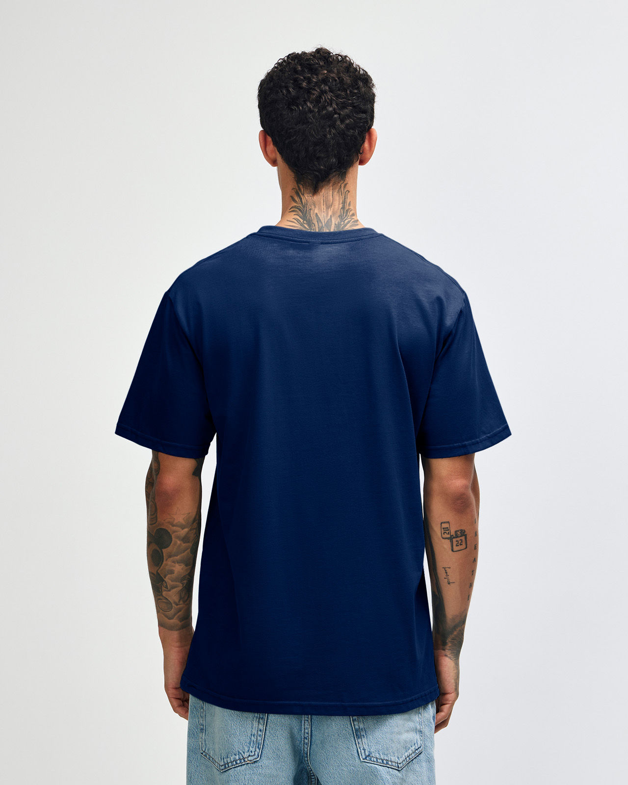 5389 American Apparel Sueded Unisex Short Sleeve T-Shirt - Image 3