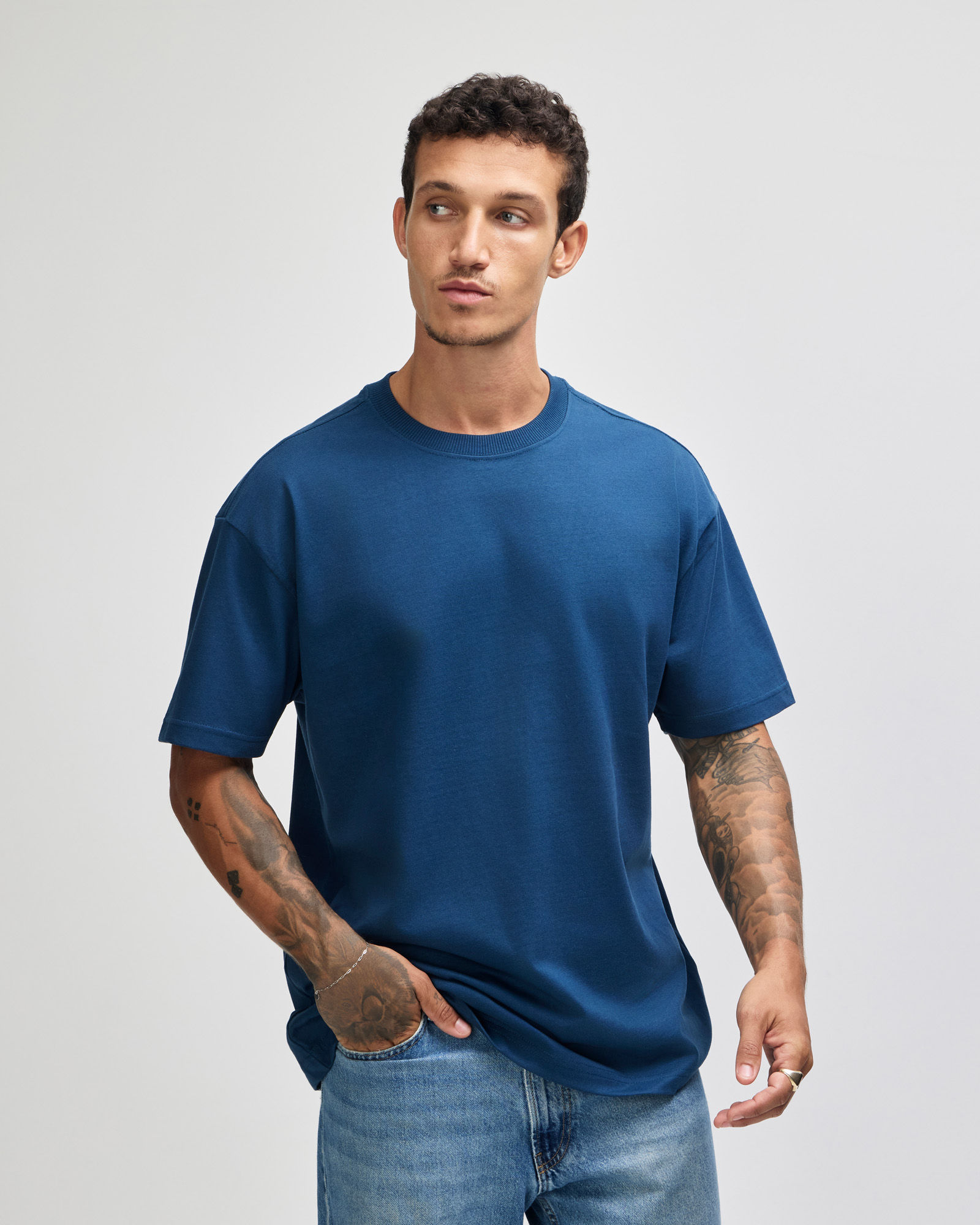 9001 American Apparel Super Heavyweight T-Shirt - Image 3