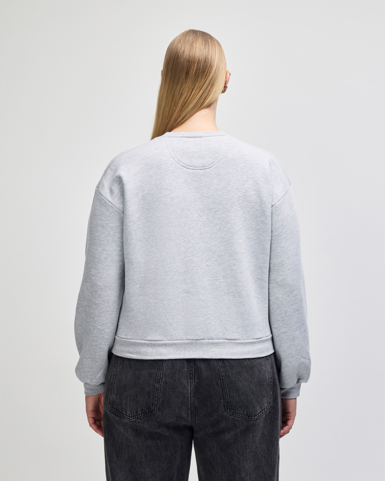 Rf494 American Apparel Reflex Fleece Women's Crewneck Sweatshirt - Image 3