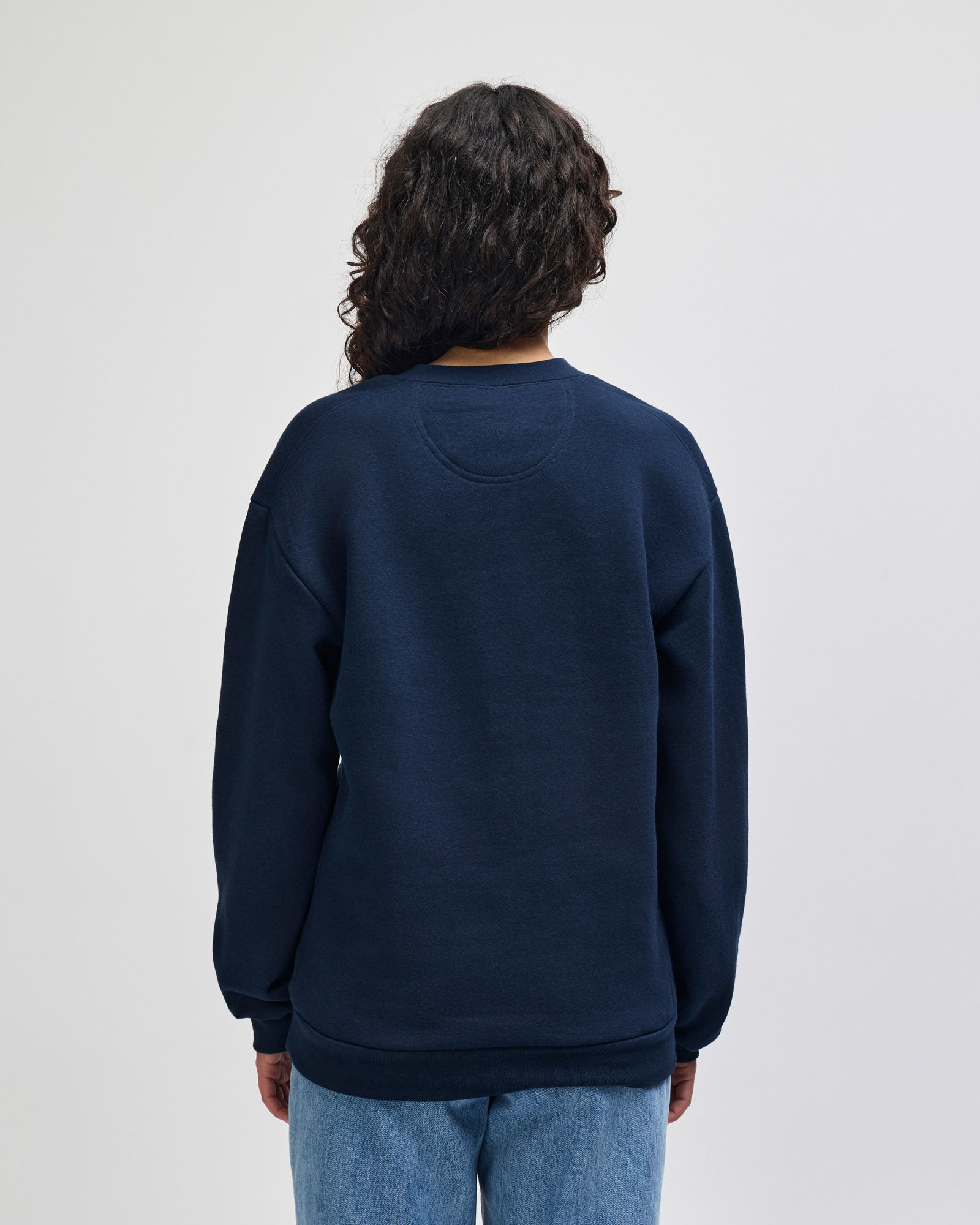 Rf496 American Apparel Reflex Fleece Unisex Crewneck Sweatshirt - Image 4