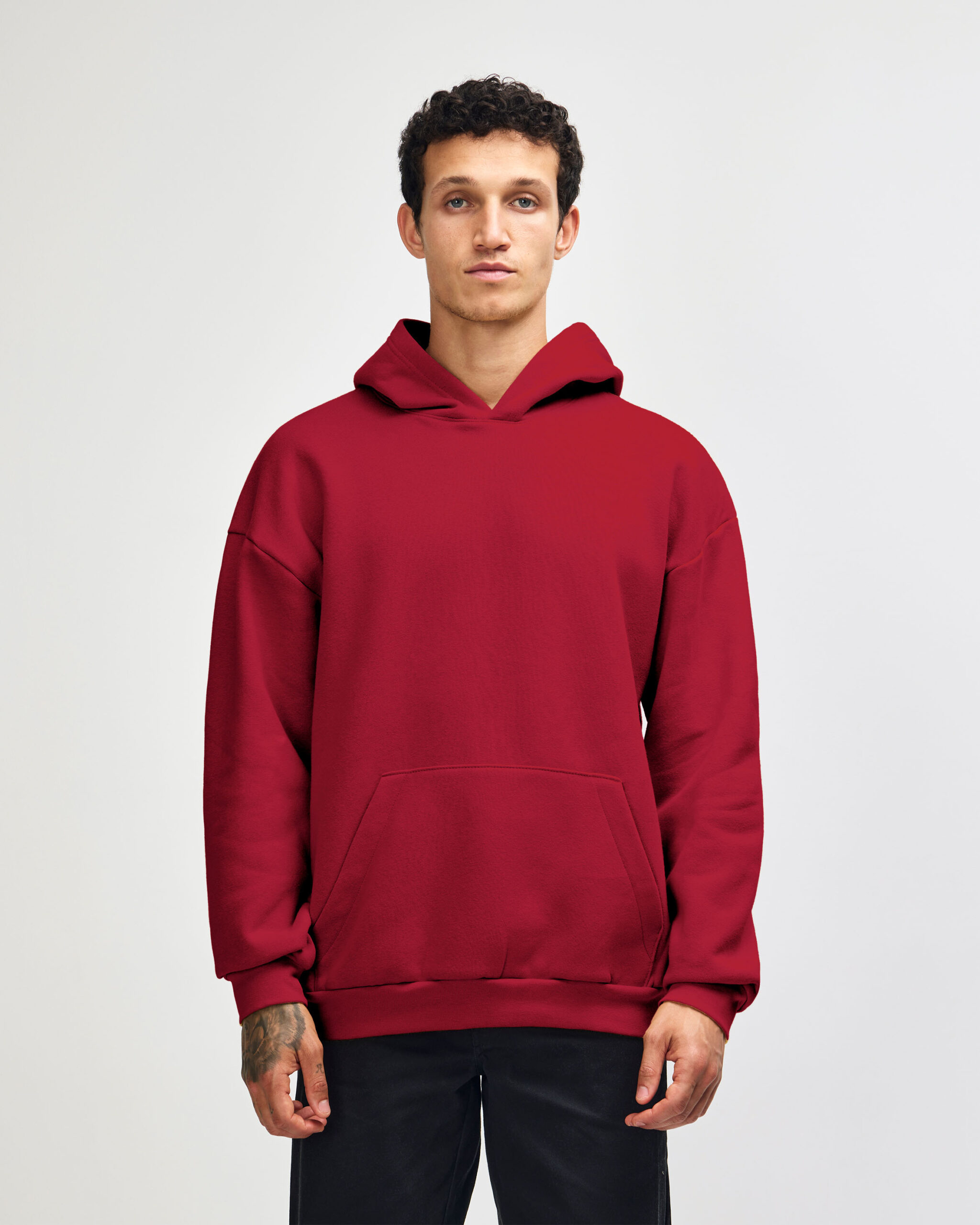 Rf498 American Apparel Reflex Fleece Unisex Hooded Sweatshirt - Image 2