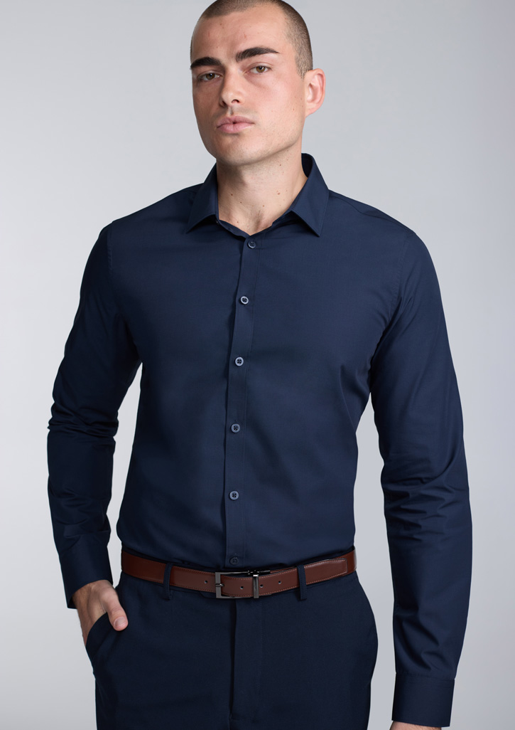 Lexington Mens Slim Fit Long Sleeve Shirt - Image 8