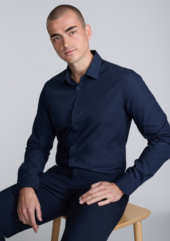 Lexington Mens Slim Fit Long Sleeve Shirt - Image 9