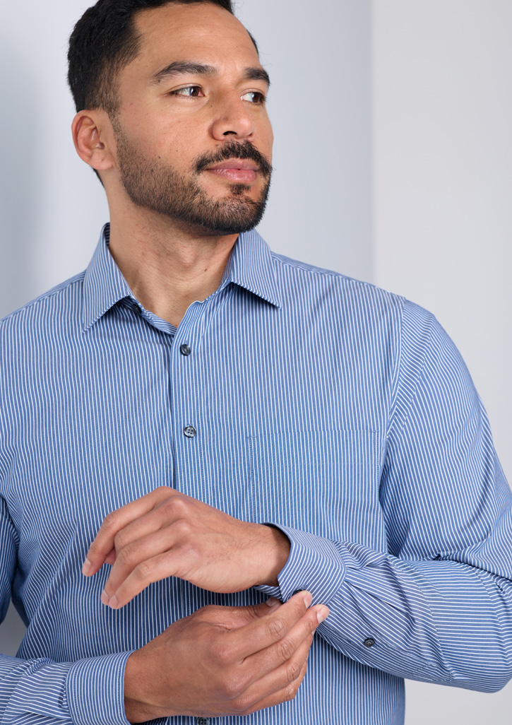 Fitzroy Mens Classic Fit Long Sleeve Shirt - Image 21