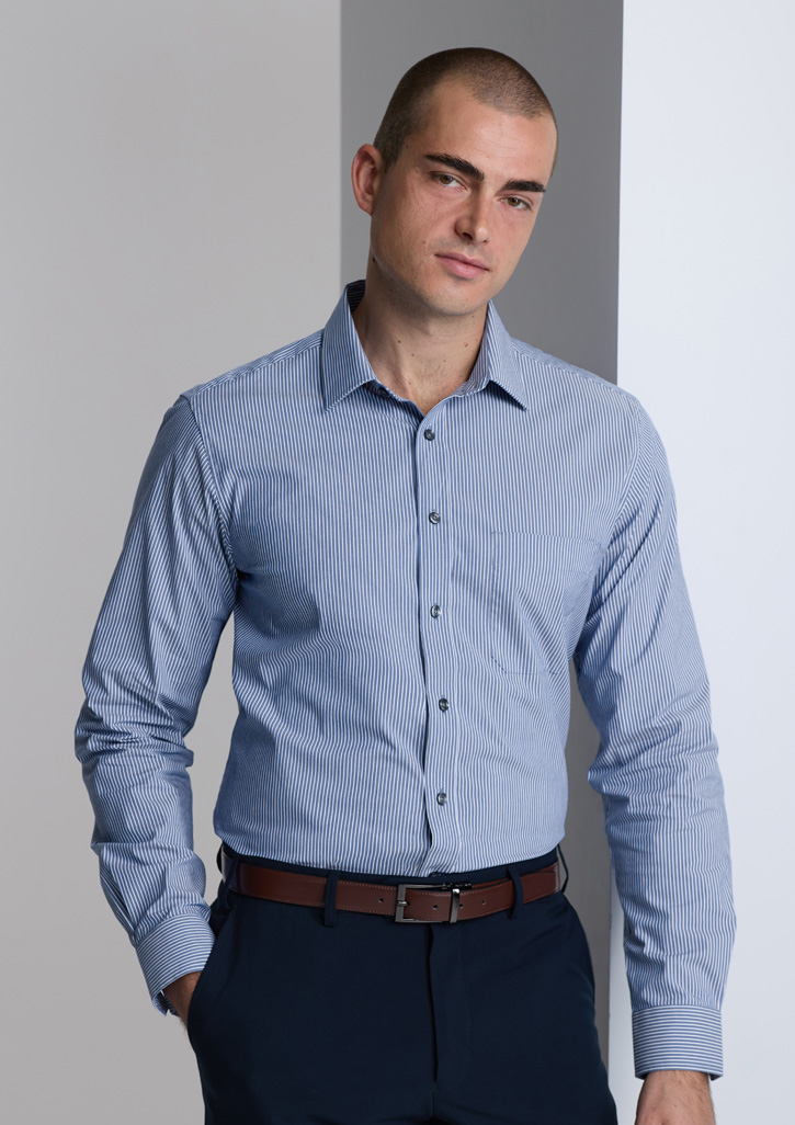 Fitzroy Mens Classic Fit Long Sleeve Shirt - Image 22