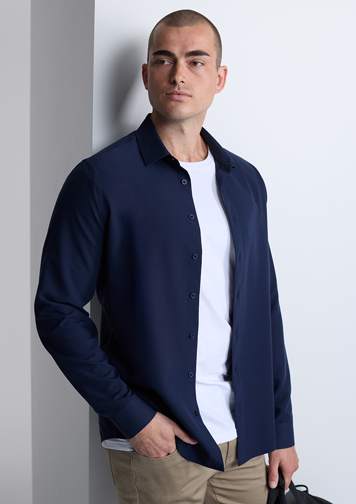 Quick Dry Movement Mens Long Sleeve Shirt - Image 8
