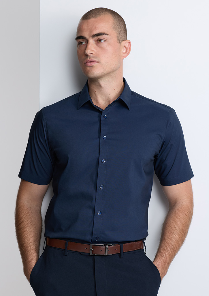 Fitzroy Mens Classic Fit Short Sleeve Shirt - Image 8