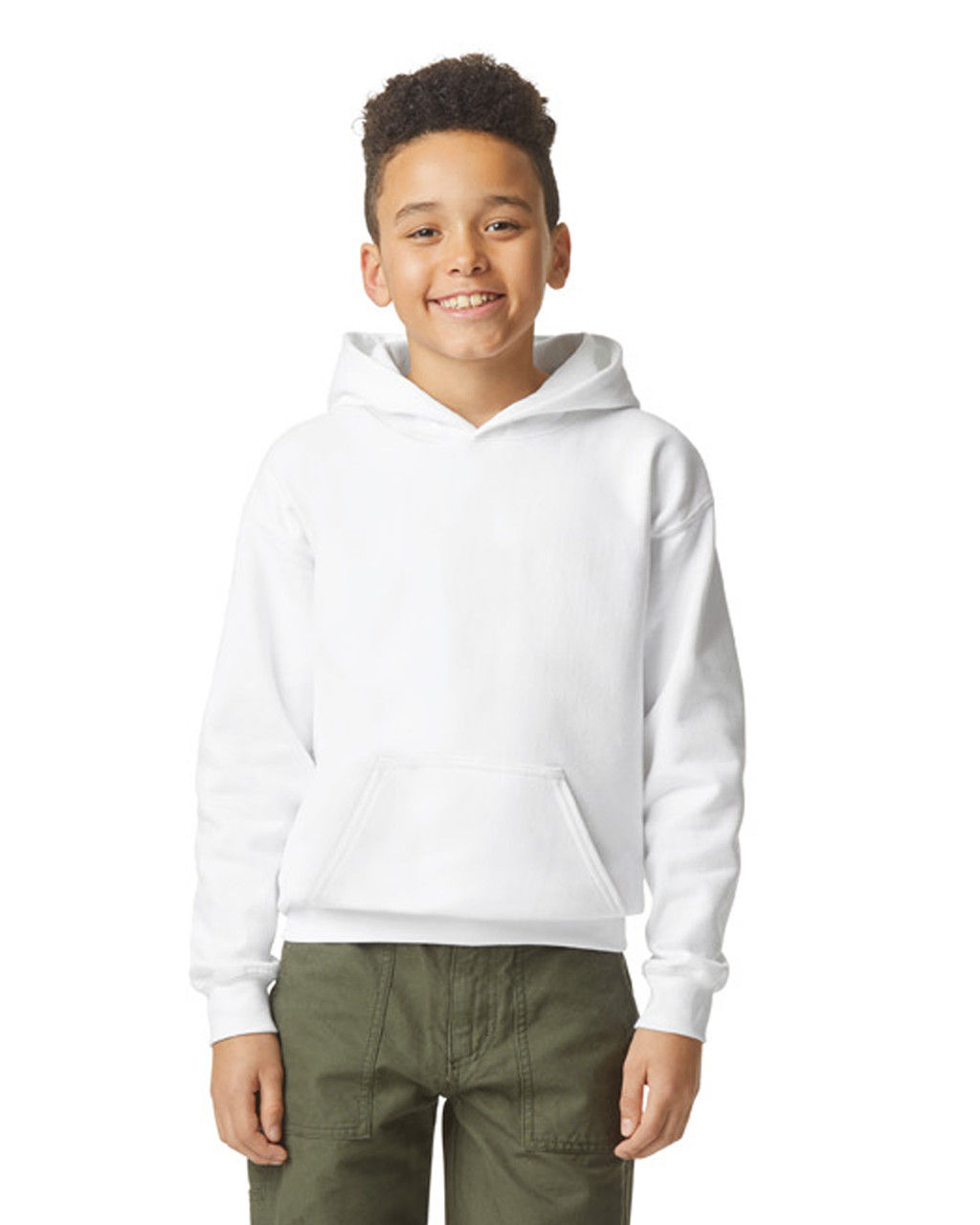 Sf500b Gildan Softstyle Youth Hooded Sweatshirt - Image 2